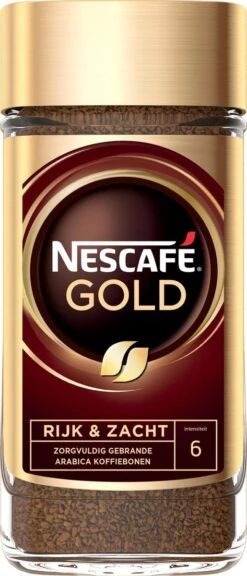 Nescafé Gold Oploskoffie - 6 Potten à 200 Gram -Bekend Koffie Winkel 515x1200