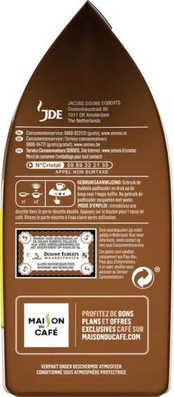 Senseo Cappuccino Koffiepads - 2/9 Intensiteit - 4 X 16 Pads - Voordeelverpakking -Bekend Koffie Winkel 527x1200 2