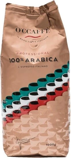 O'ccaffè - Premium Italiaanse Koffiebonen | Professional | Proefpakket XXL | 5 X 1kg | Barista Kwaliteit -Bekend Koffie Winkel 537x1200