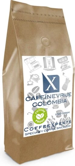 Koffiebonen - Cafeïnevrije Colombia - 1 Kg - Future Proof - Espresso - Cappuccino - Filterkoffie - Specialty Coffee - Decaf - Vers Gebrande Aromatische Koffie - Koffie Bonen Voor Volautomatische En Handmatige Koffiemachine Met Bonen -Bekend Koffie Winkel 544x1200 1