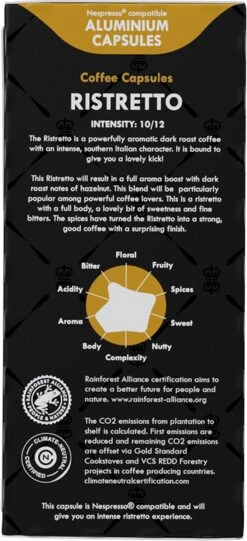 Gran Maestro Italiano - Koffiecups - Nespresso Compatibel Proefpakket - Espresso, Lungo En Meer - 10 X 20 Cups -Bekend Koffie Winkel 548x1200