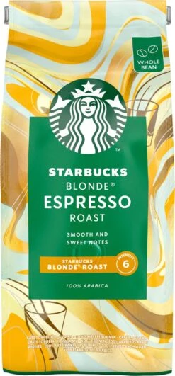 Starbucks Blonde Espresso Roast Koffiebonen - 4 Zakken à 450 Gram -Bekend Koffie Winkel 558x1200