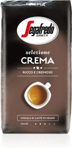 Segafredo Selezione Crema - 1 Kg -Bekend Koffie Winkel 585x1200