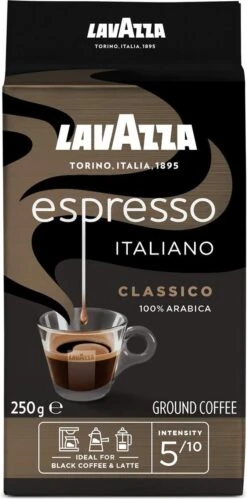 Lavazza Espresso Italiano Classico Gemalen / Filterkoffie - 8 X 250 Gram -Bekend Koffie Winkel 594x1200