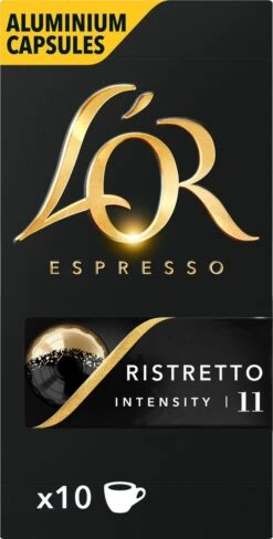 L'OR Espresso Ristretto (11) - 10 X 10 Koffiecups -Bekend Koffie Winkel 607x1200 1