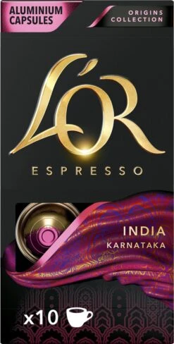 L'OR Espresso Origins India (10) - 10 X 10 Koffiecups -Bekend Koffie Winkel 607x1200 5