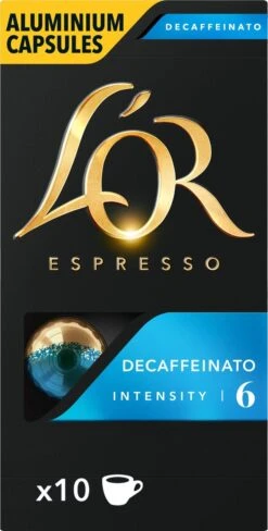 L'OR Espresso Decaffeinato Koffiecups - Intensiteit 6/12 - 10 X 10 Capsules -Bekend Koffie Winkel 607x1200 9