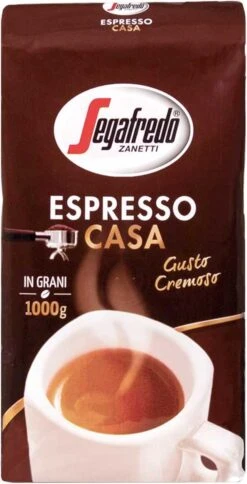 Segafredo Espresso Casa Koffiebonen - 1 Kg -Bekend Koffie Winkel 613x1200