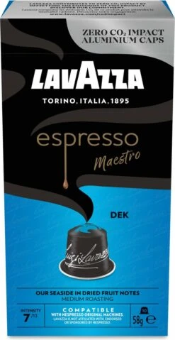 LAVAZZA Decafe 100 Stuks -Bekend Koffie Winkel 619x1200 2