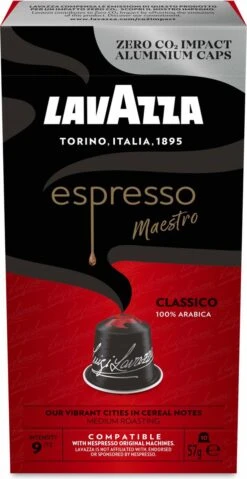 LAVAZZA Classico 100 Stuks -Bekend Koffie Winkel 619x1200