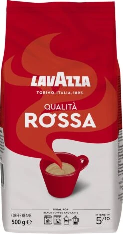 Lavazza Qualita Rossa Koffiebonen - 500 Gram X2 -Bekend Koffie Winkel 634x1200