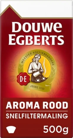 Douwe Egberts Aroma Rood Filterkoffie - 6 X 500 Gram -Bekend Koffie Winkel 642x1200 2