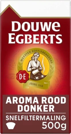 Douwe Egberts Aroma Rood Donker Filterkoffie - 6 X 500 Gram -Bekend Koffie Winkel 642x1200 4