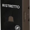 100 Capsules Epic Coffee - Ristretto - Nespresso® Compatible Aluminium Capsules - RFA Keurmerk - Doos 100 Stuks -Bekend Koffie Winkel 648x1200