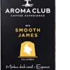 Aroma Club - Nespresso Compatible Capsules (120 St.) - No. 2 Smooth James - Intensiteit 3/5 - Espresso & Lungo - 100% Aluminium Koffiecups -Bekend Koffie Winkel 661x1200