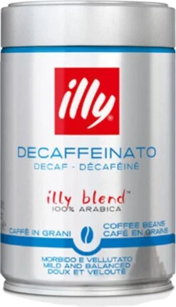 Illy Cafeïnevrij Koffiebonen - 250 Gram -Bekend Koffie Winkel 690x1200