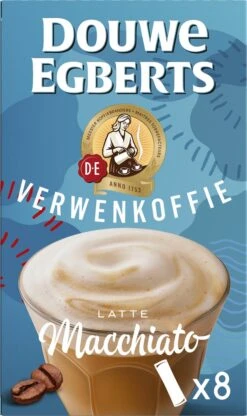 Douwe Egberts Verwenkoffie Latte Macchiato Oploskoffie - 5 X 8 Zakjes -Bekend Koffie Winkel 713x1200 3