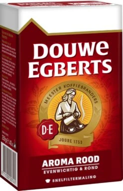 Douwe Egberts Aroma Rood Filterkoffie - 24 X 250 Gram -Bekend Koffie Winkel 775x1200