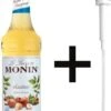 Monin Hazelnoot Suikervrij 70cl Koffiesiroop Met Doseer Pompje -Bekend Koffie Winkel 784x1200
