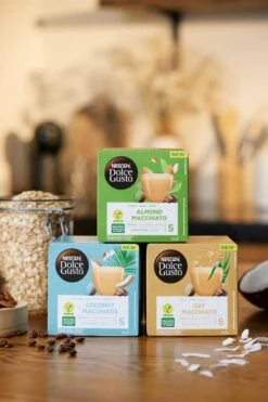 Nescafé Dolce Gusto Almond Macchiato Capsules - Vegan Koffie - 36 Koffiecups -Bekend Koffie Winkel 800x1200 4