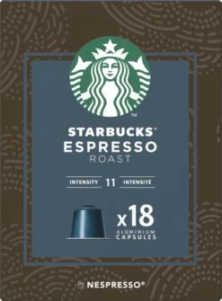 Starbucks By Nespresso Capsules Espresso Roast - 7 Doosjes à 18 Koffiecups -Bekend Koffie Winkel 884x1200