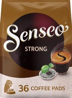Senseo Strong Koffiepads - 7/9 Intensiteit - 10 X 36 Pads -Bekend Koffie Winkel 886x1200 3