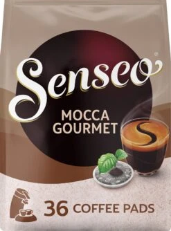 Senseo Mocca Gourmet Koffiepads - 4/9 Intensiteit - 10 X 36 Pads -Bekend Koffie Winkel 887x1200 2