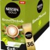 Nescafé Gold Almond Macchiato Oploskoffie - 6 Doosjes à 6 Zakjes -Bekend Koffie Winkel 903x1200