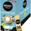 Nescafé Gold Coconut Macchiato Oploskoffie - 6 Doosjes à 6 Zakjes -Bekend Koffie Winkel 906x1200