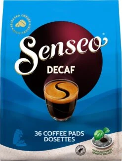 Senseo Decaf Koffiepads - 5/9 Intensiteit - 10 X 36 Pads -Bekend Koffie Winkel 909x1200 3
