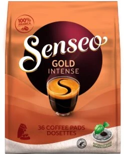 Senseo Gold Intense Koffiepads - 7/9 Intensiteit - 4 X 36 Pads -Bekend Koffie Winkel 966x1200 1
