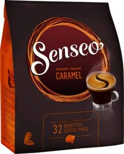 Senseo Caramel Koffiepads - 2/9 Intensiteit - 10 X 32 Pads -Bekend Koffie Winkel 973x1200 1